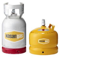 gasflasker og gas | Find flasketyper, størrelser og priser